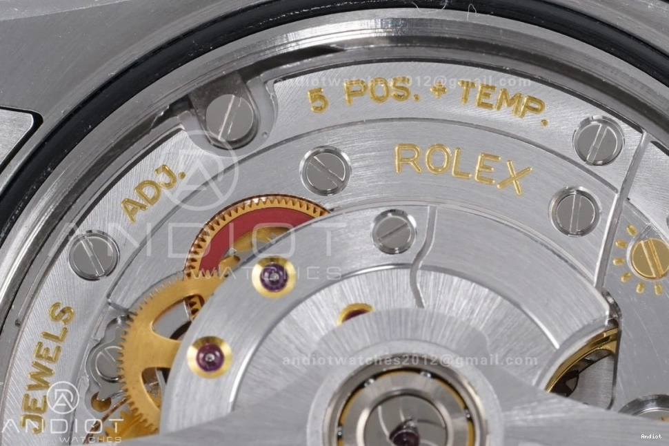 VSF Perpetual Dial V2 DD3230 Red Steel 126000 1:1 Oyster Best 904L 36mm Edition 1123